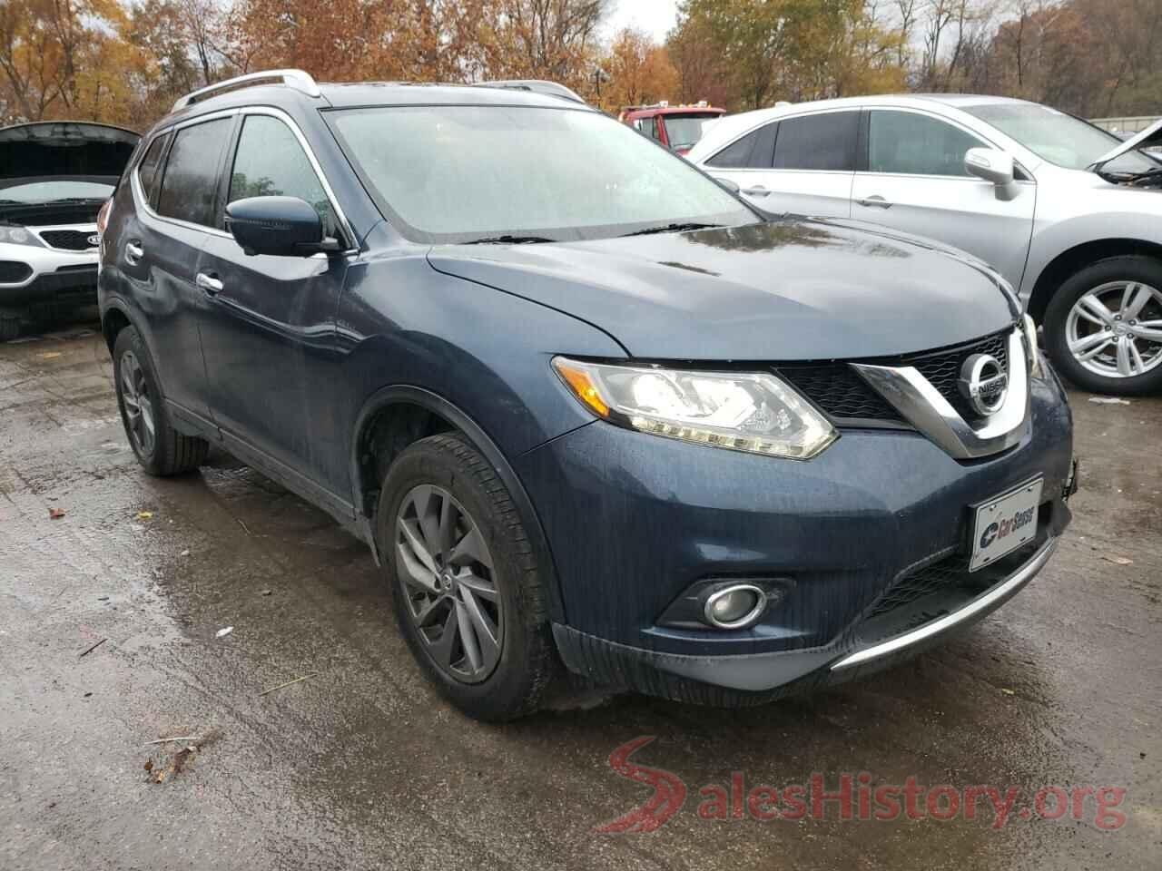 5N1AT2MV4GC876412 2016 NISSAN ROGUE