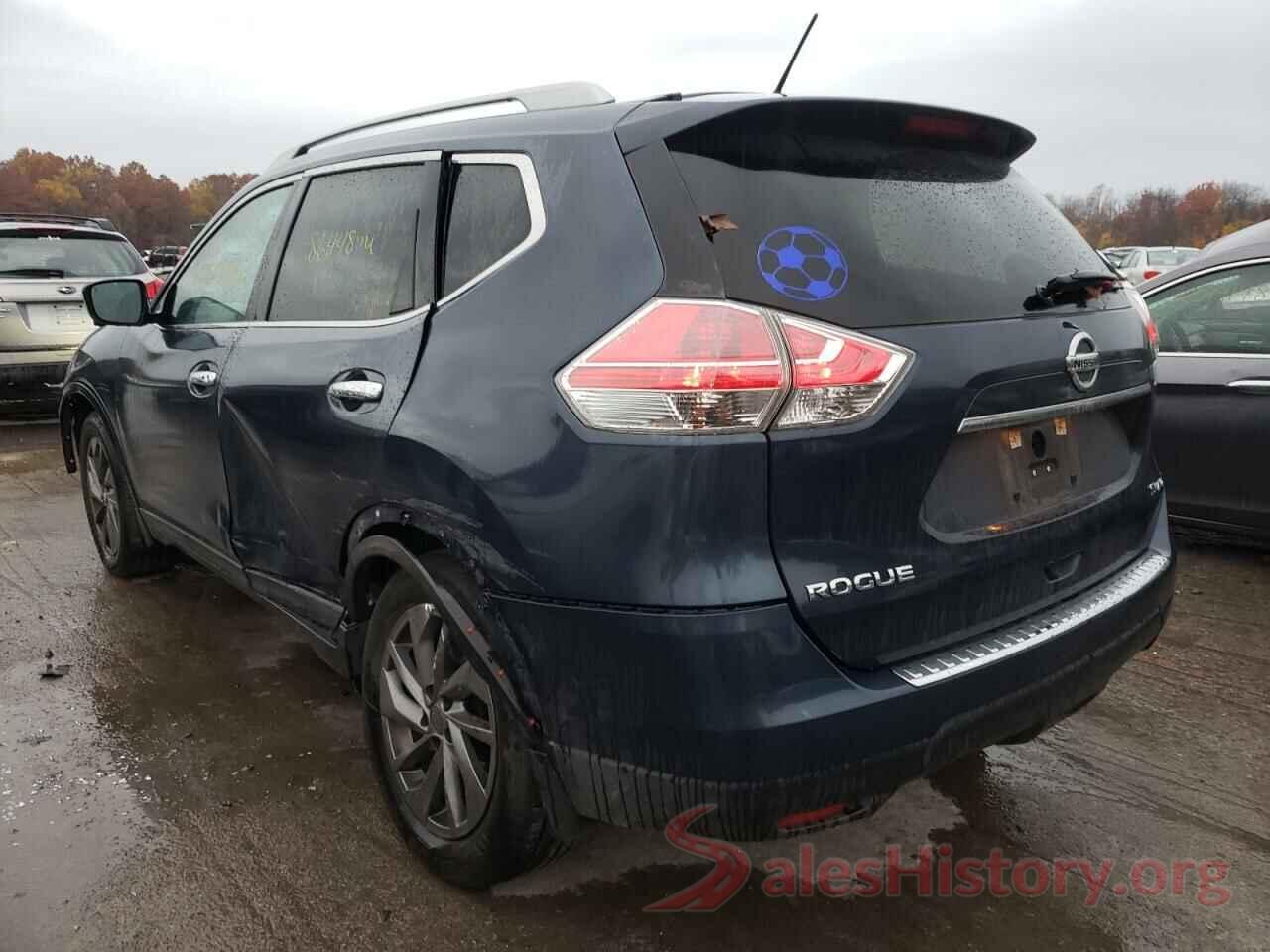 5N1AT2MV4GC876412 2016 NISSAN ROGUE