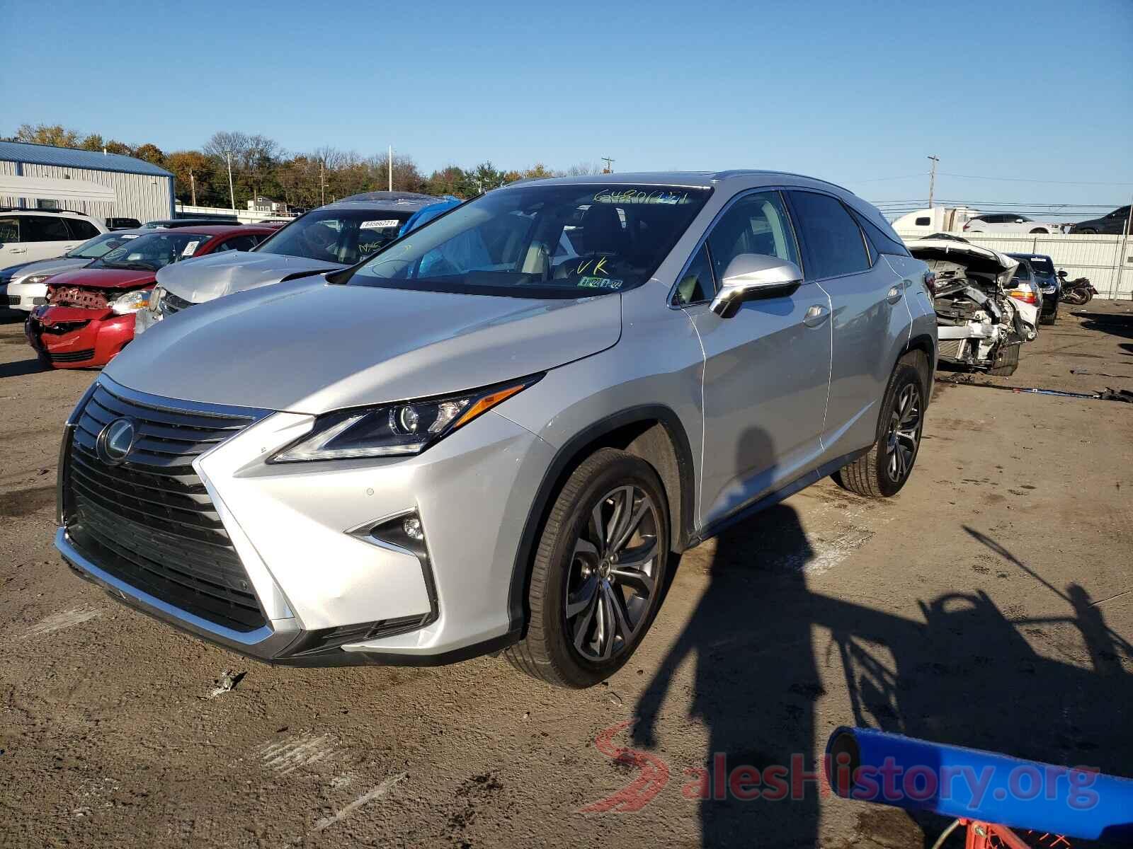 2T2BZMCAXGC023632 2016 LEXUS RX350