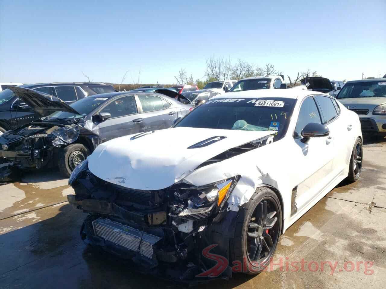 KNAE35LC8K6046737 2019 KIA STINGER