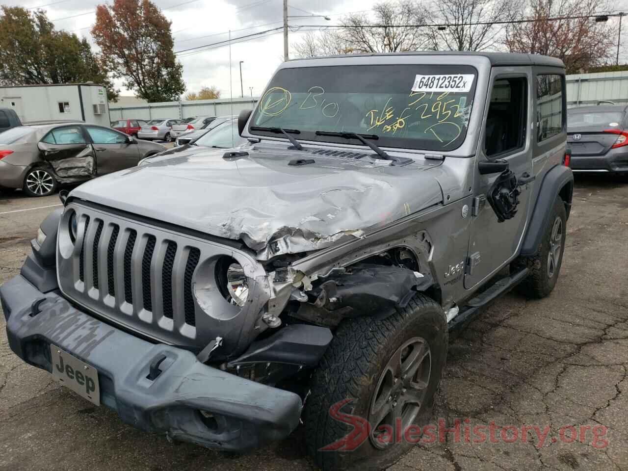 1C4GJXAG0KW659261 2019 JEEP WRANGLER