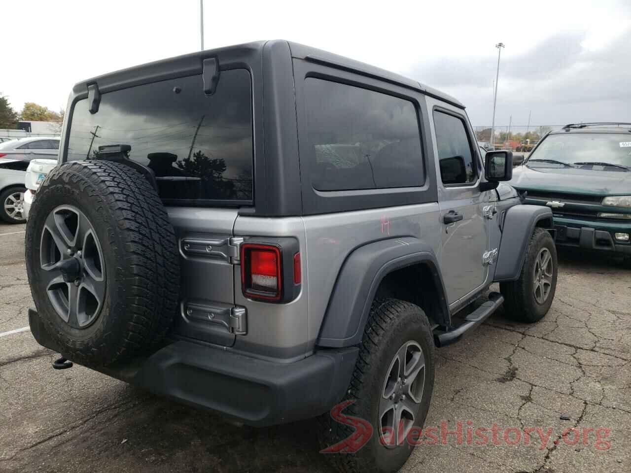 1C4GJXAG0KW659261 2019 JEEP WRANGLER