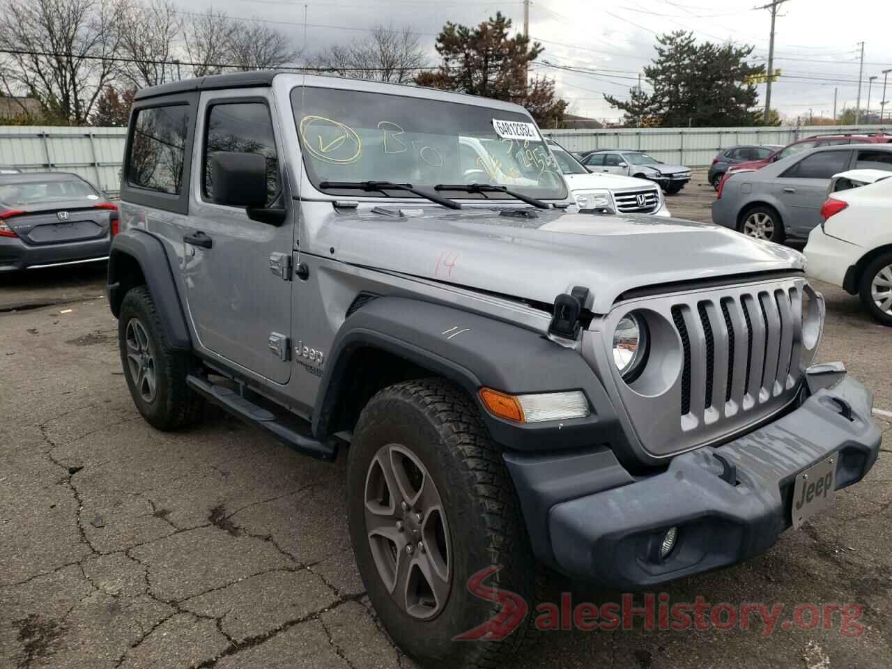 1C4GJXAG0KW659261 2019 JEEP WRANGLER