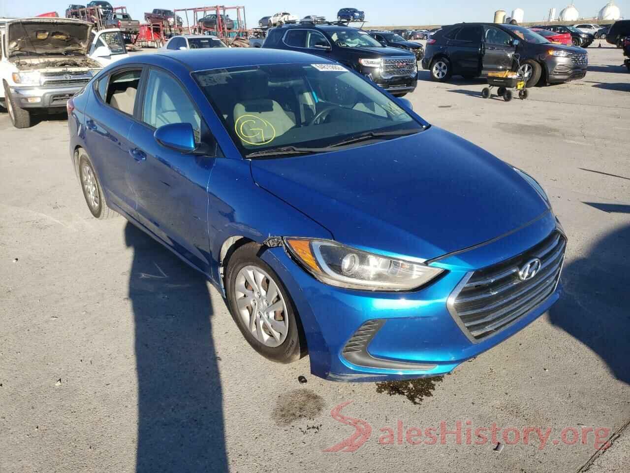 5NPD74LFXHH150944 2017 HYUNDAI ELANTRA