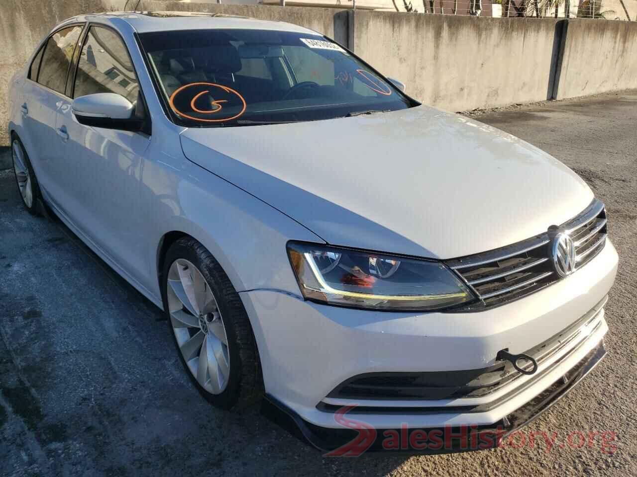 3VWDB7AJ7HM223086 2017 VOLKSWAGEN JETTA