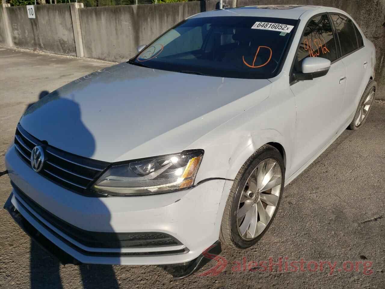 3VWDB7AJ7HM223086 2017 VOLKSWAGEN JETTA