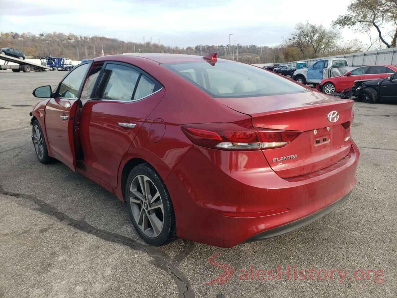 5NPD84LF0HH053636 2017 HYUNDAI ELANTRA