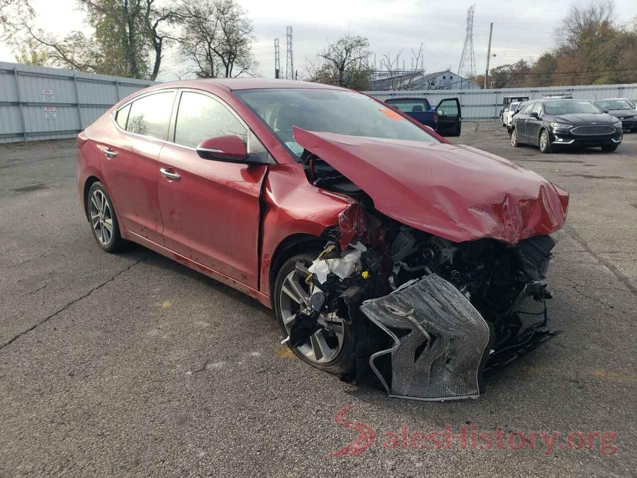 5NPD84LF0HH053636 2017 HYUNDAI ELANTRA