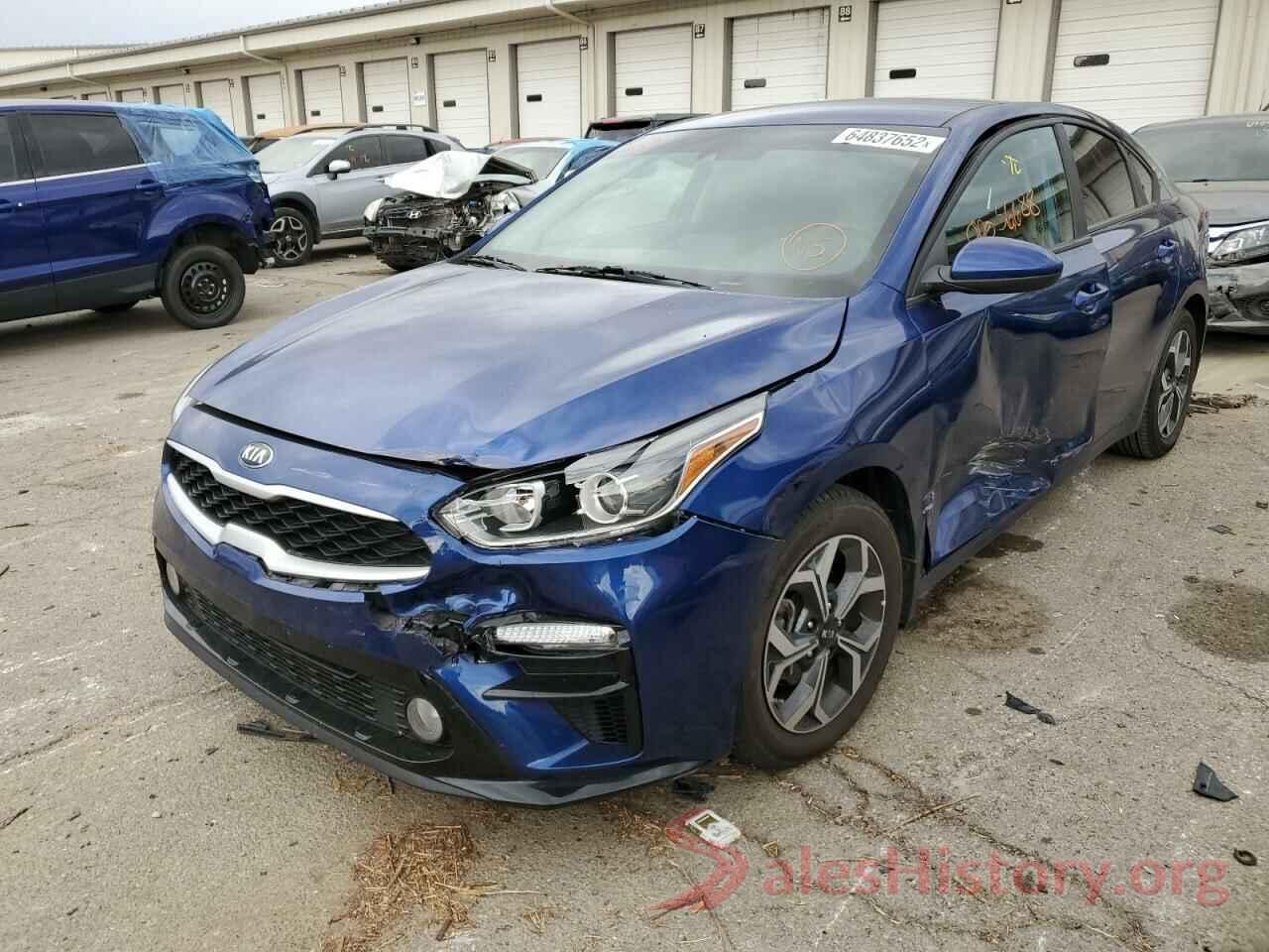 3KPF24AD8LE257819 2020 KIA FORTE