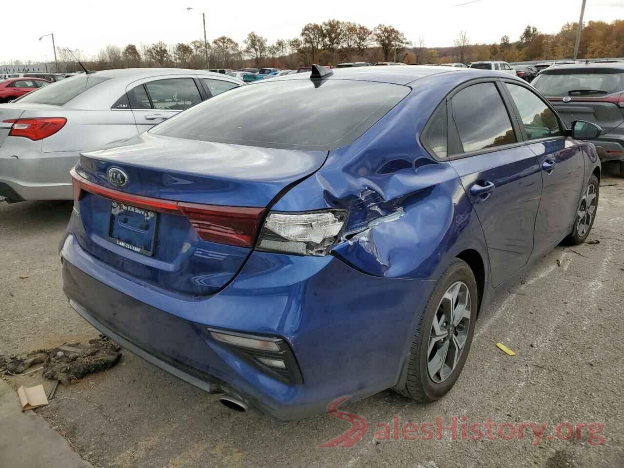 3KPF24AD8LE257819 2020 KIA FORTE