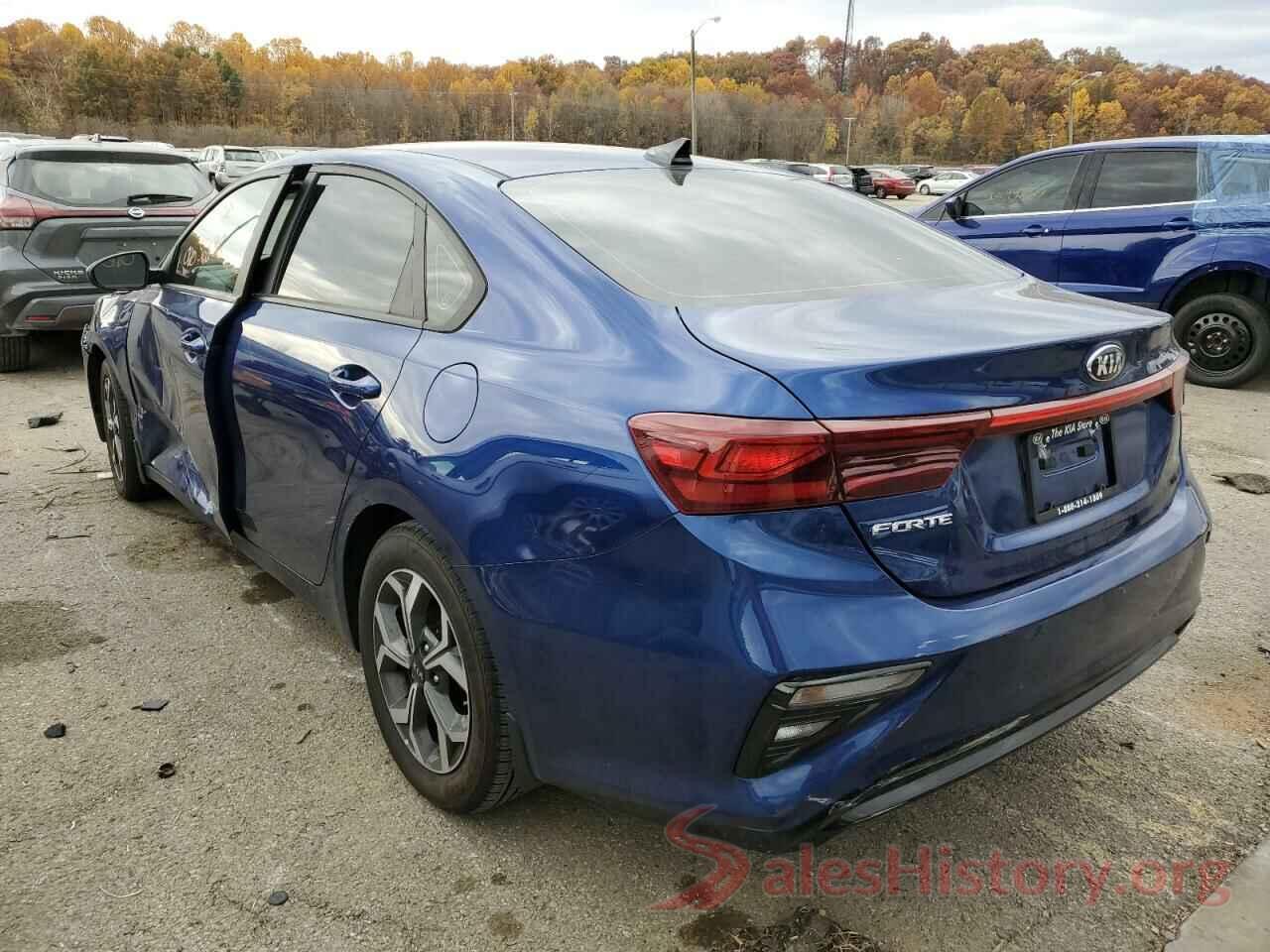 3KPF24AD8LE257819 2020 KIA FORTE