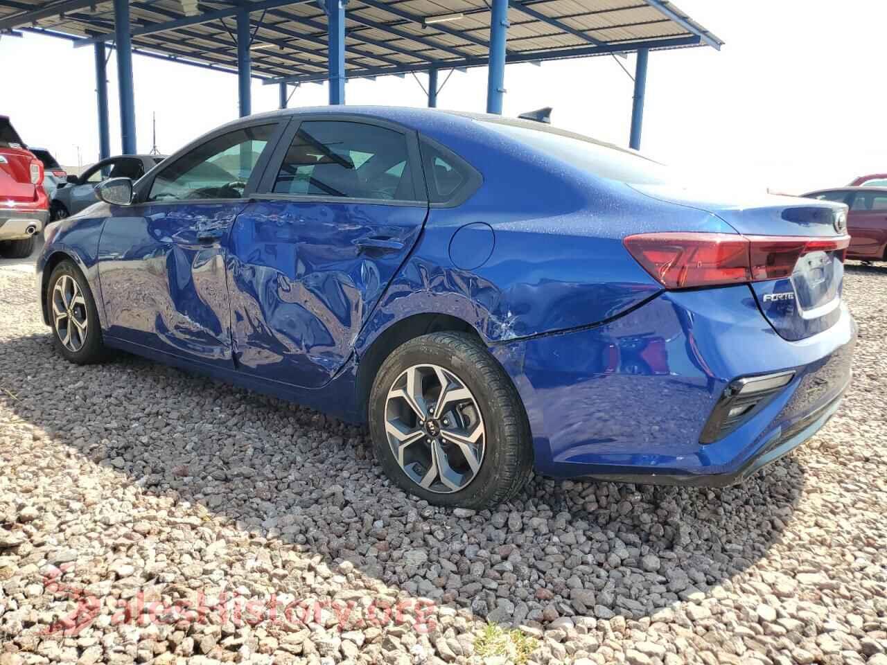 2021 KIA FORTE VIN 3KPF24AD5ME369754, front view