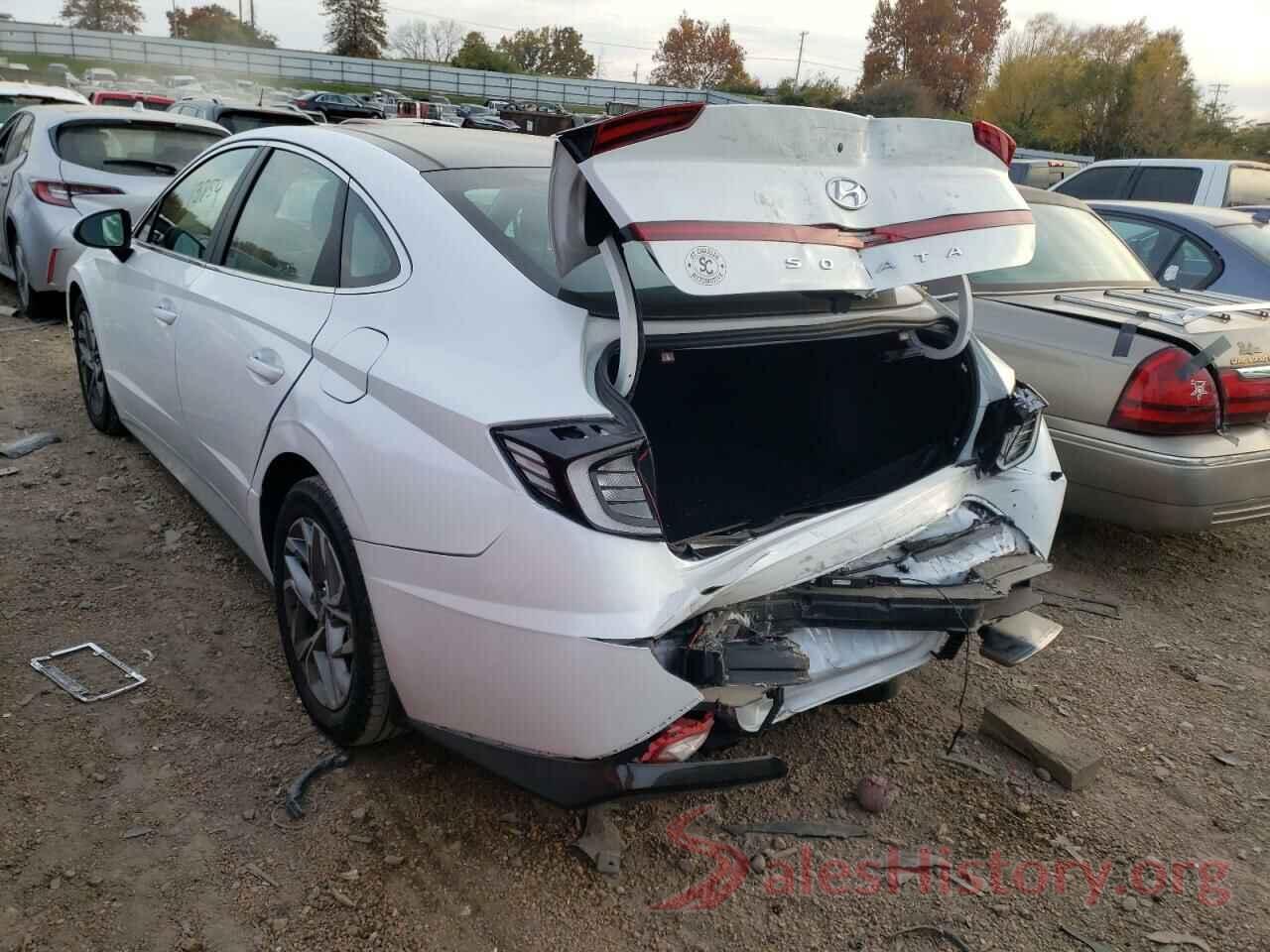 5NPEF4JA4MH087834 2021 HYUNDAI SONATA