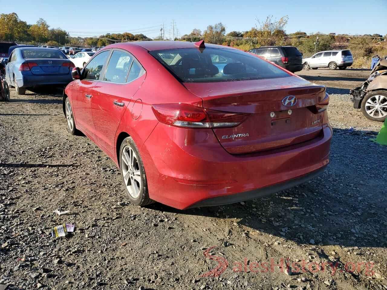 KMHD84LF9HU282074 2017 HYUNDAI ELANTRA