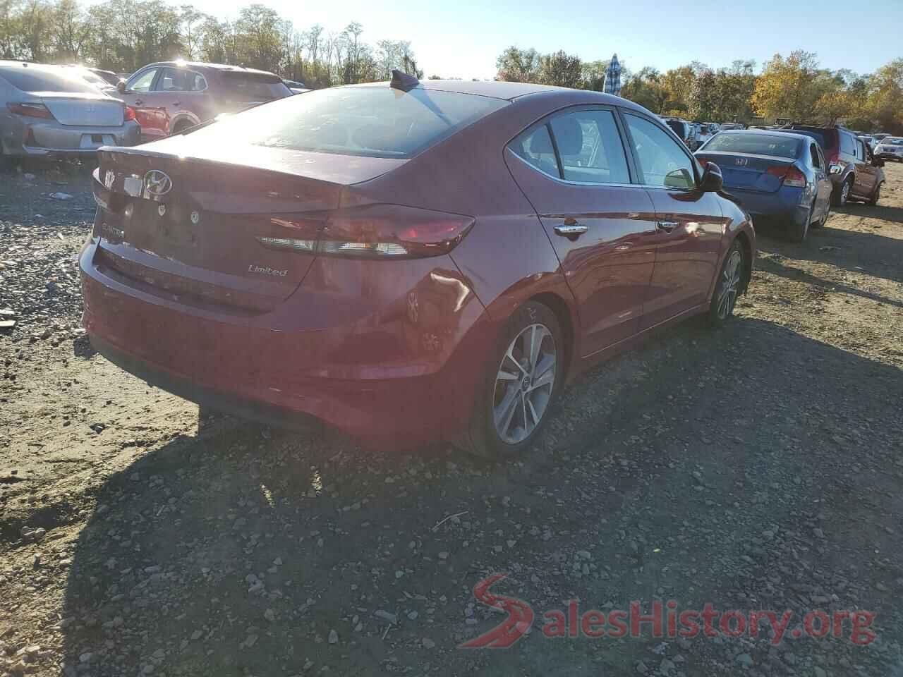 KMHD84LF9HU282074 2017 HYUNDAI ELANTRA