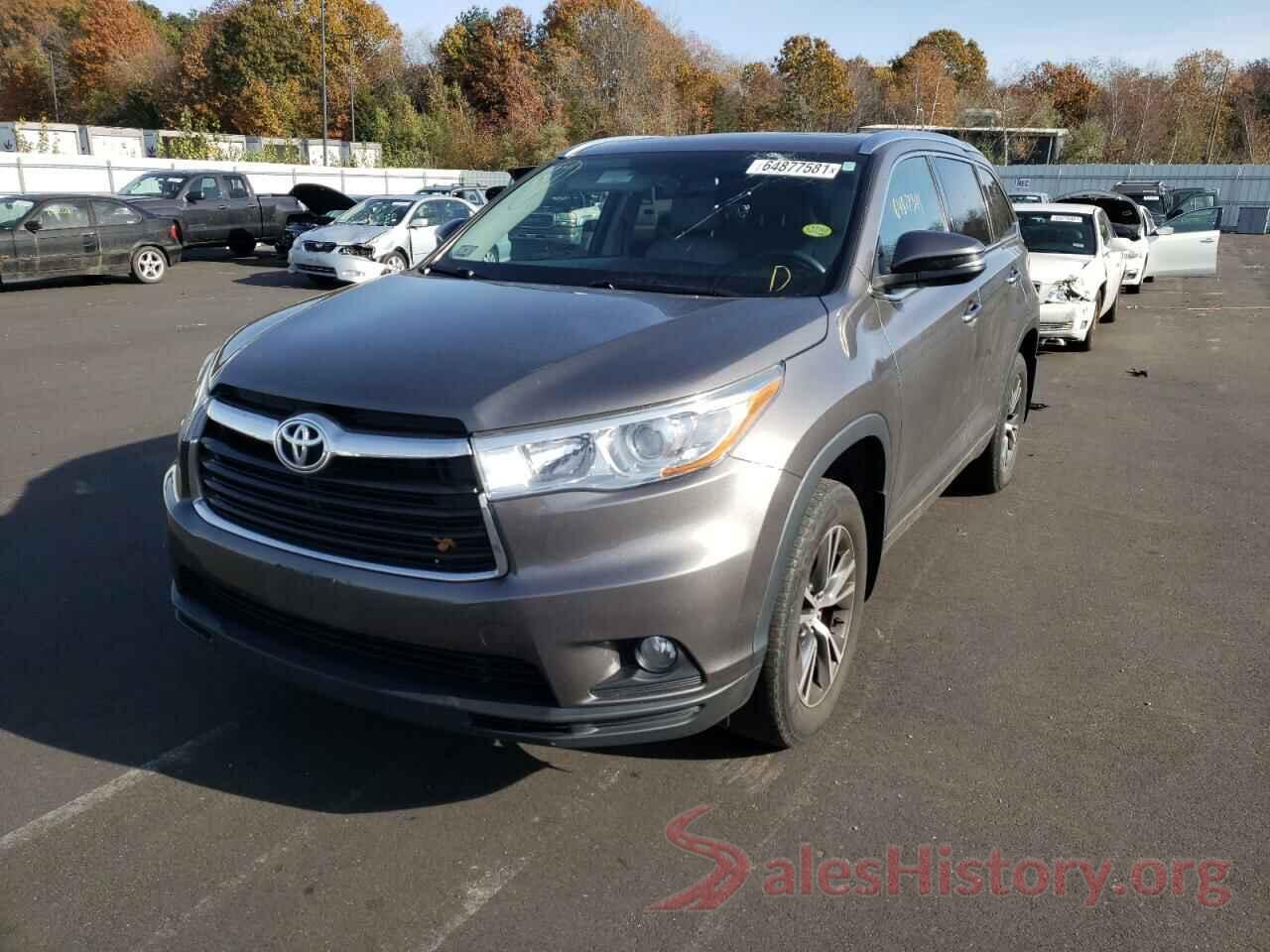 5TDJKRFH0GS261670 2016 TOYOTA HIGHLANDER