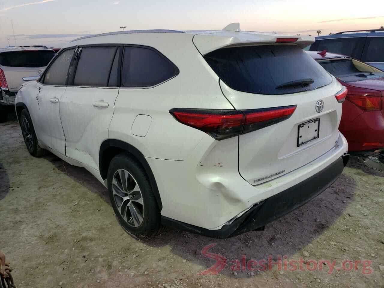 5TDGZRAH5LS510939 2020 TOYOTA HIGHLANDER