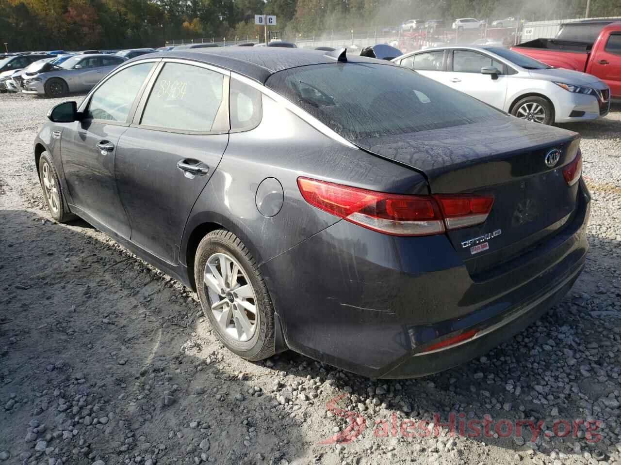 KNAGT4L34H5145959 2017 KIA OPTIMA