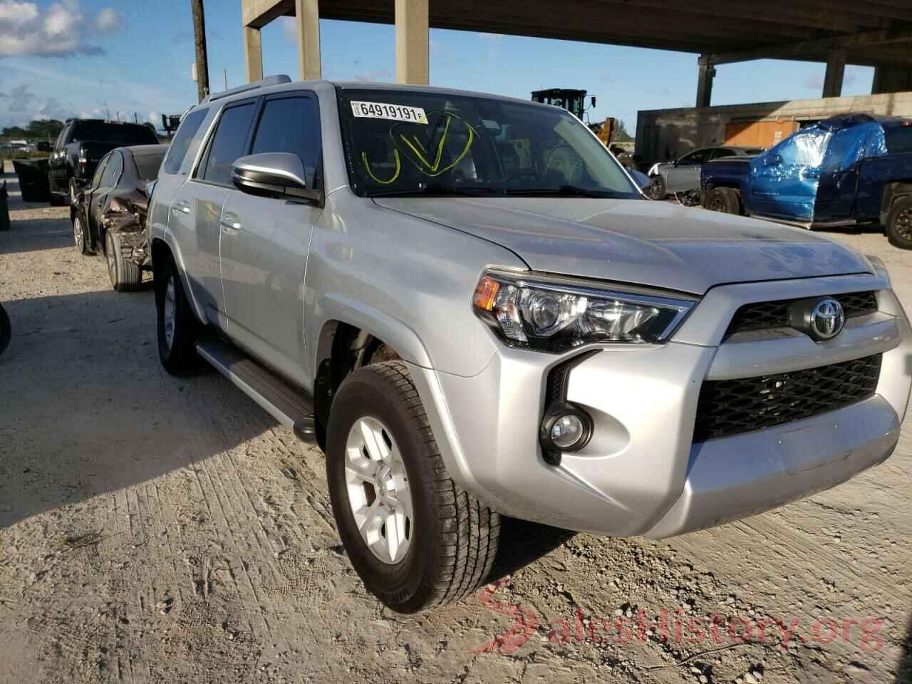 JTEBU5JRXG5365835 2016 TOYOTA 4RUNNER