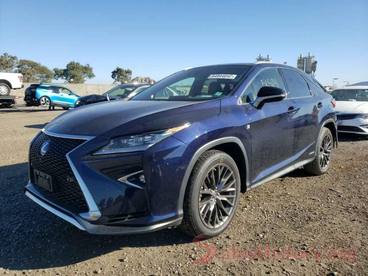 2T2BGMCA4HC011032 2017 LEXUS RX450