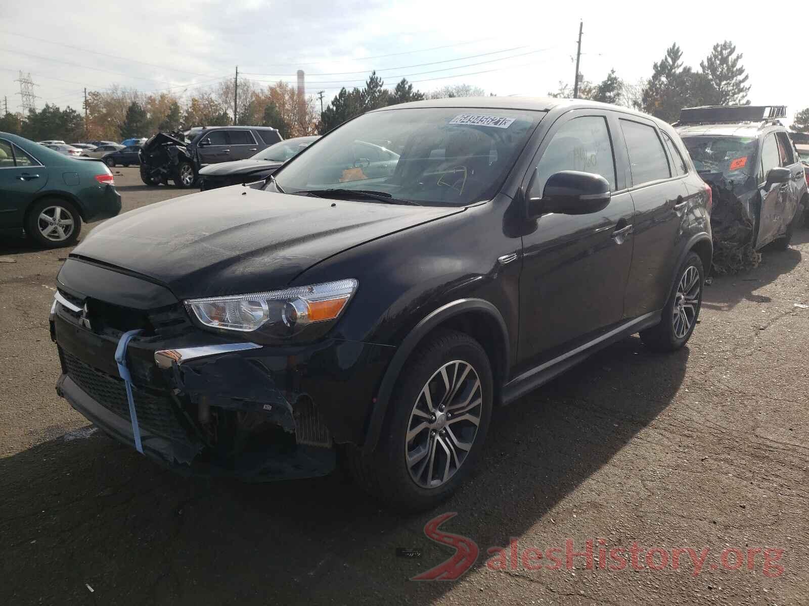 JA4AR3AUXKU013454 2019 MITSUBISHI OUTLANDER