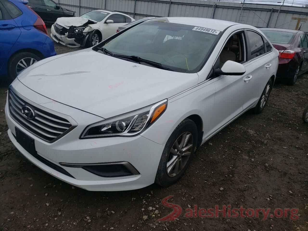 5NPE24AF2HH595801 2017 HYUNDAI SONATA