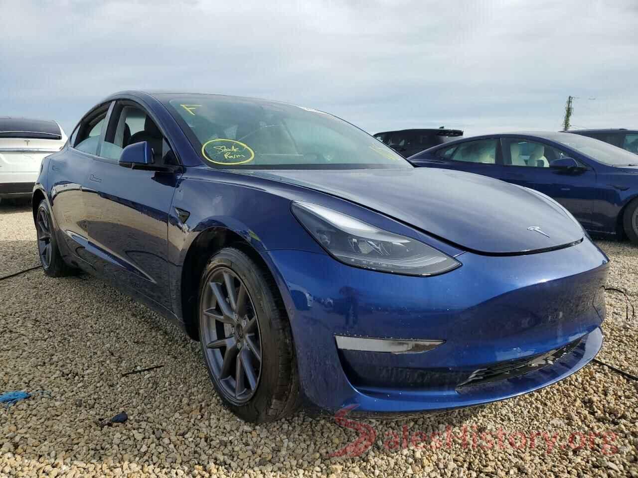 5YJ3E1EBXMF056677 2021 TESLA MODEL 3