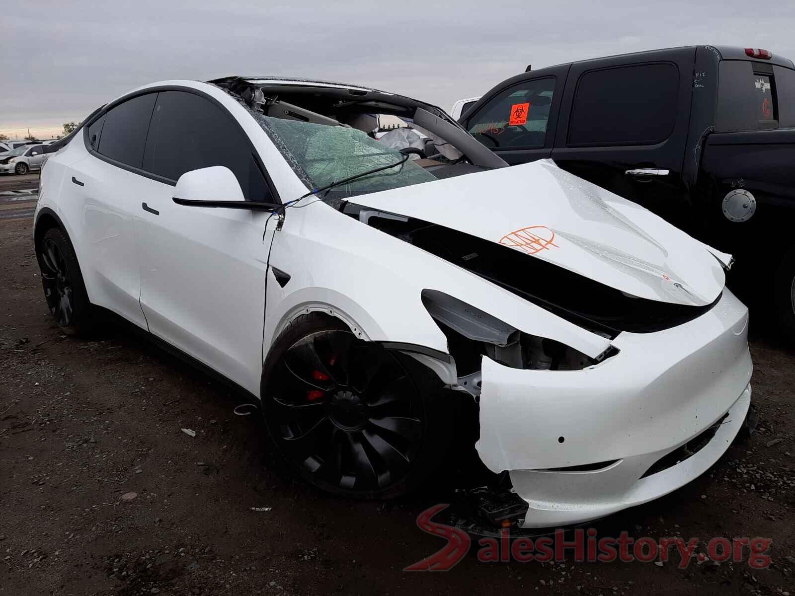 5YJYGDEF1MF268890 2021 TESLA MODEL Y