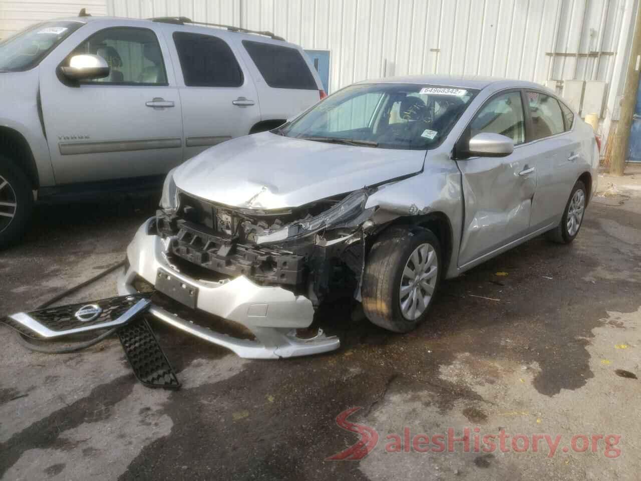 3N1AB7AP0KY345012 2019 NISSAN SENTRA