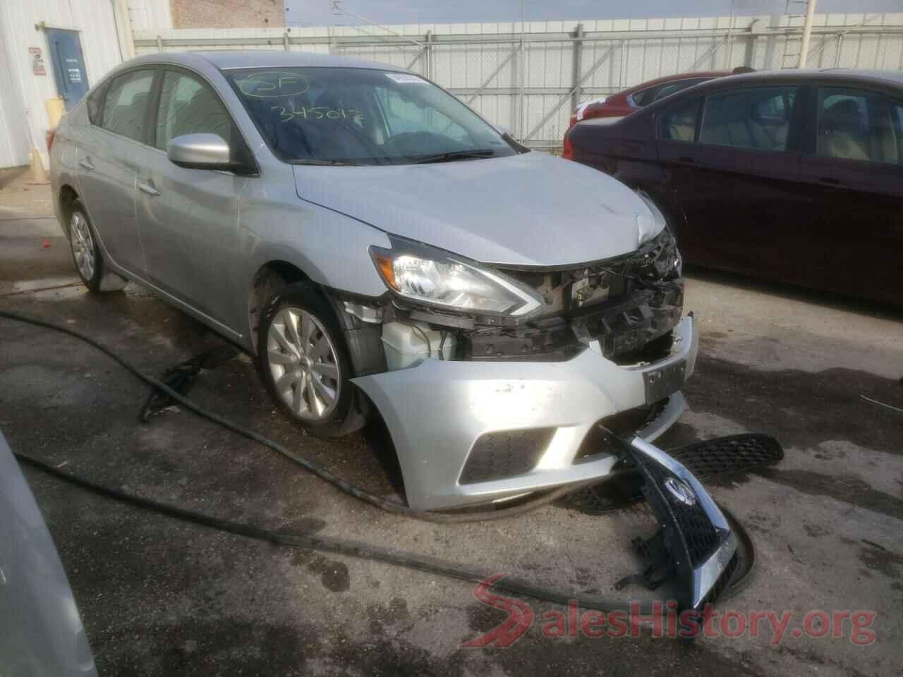 3N1AB7AP0KY345012 2019 NISSAN SENTRA