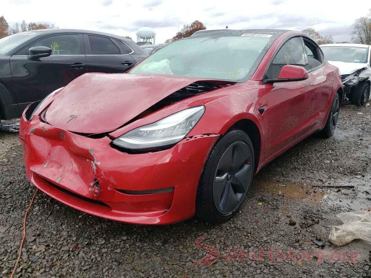 5YJ3E1EB3KF387145 2019 TESLA MODEL 3