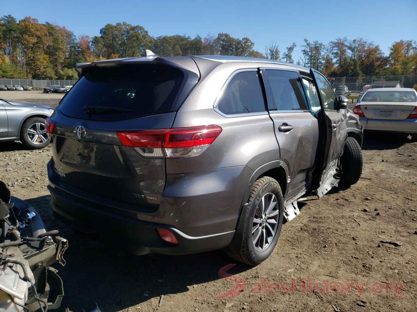 5TDJZRFH6HS359616 2017 TOYOTA HIGHLANDER