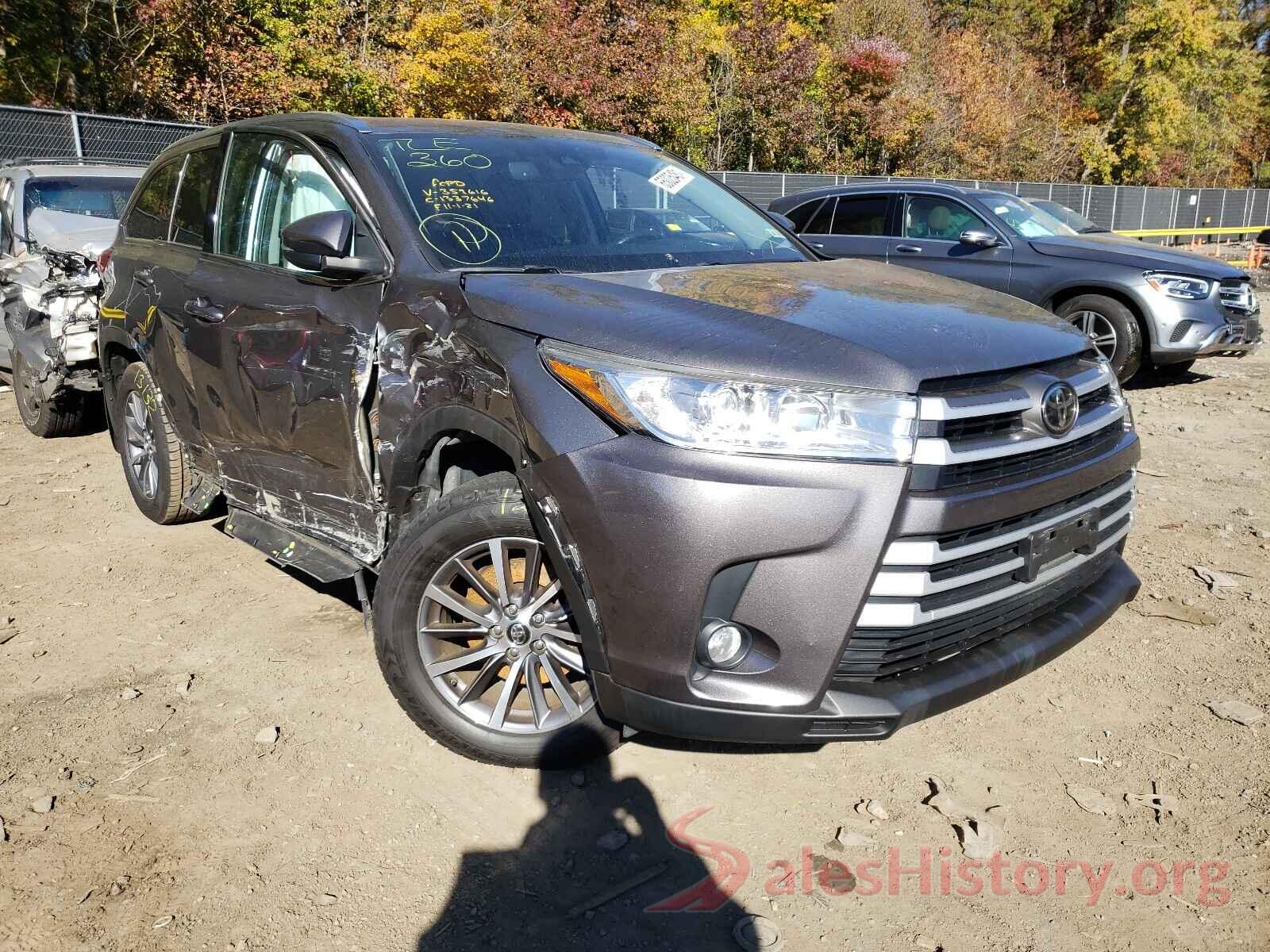 5TDJZRFH6HS359616 2017 TOYOTA HIGHLANDER