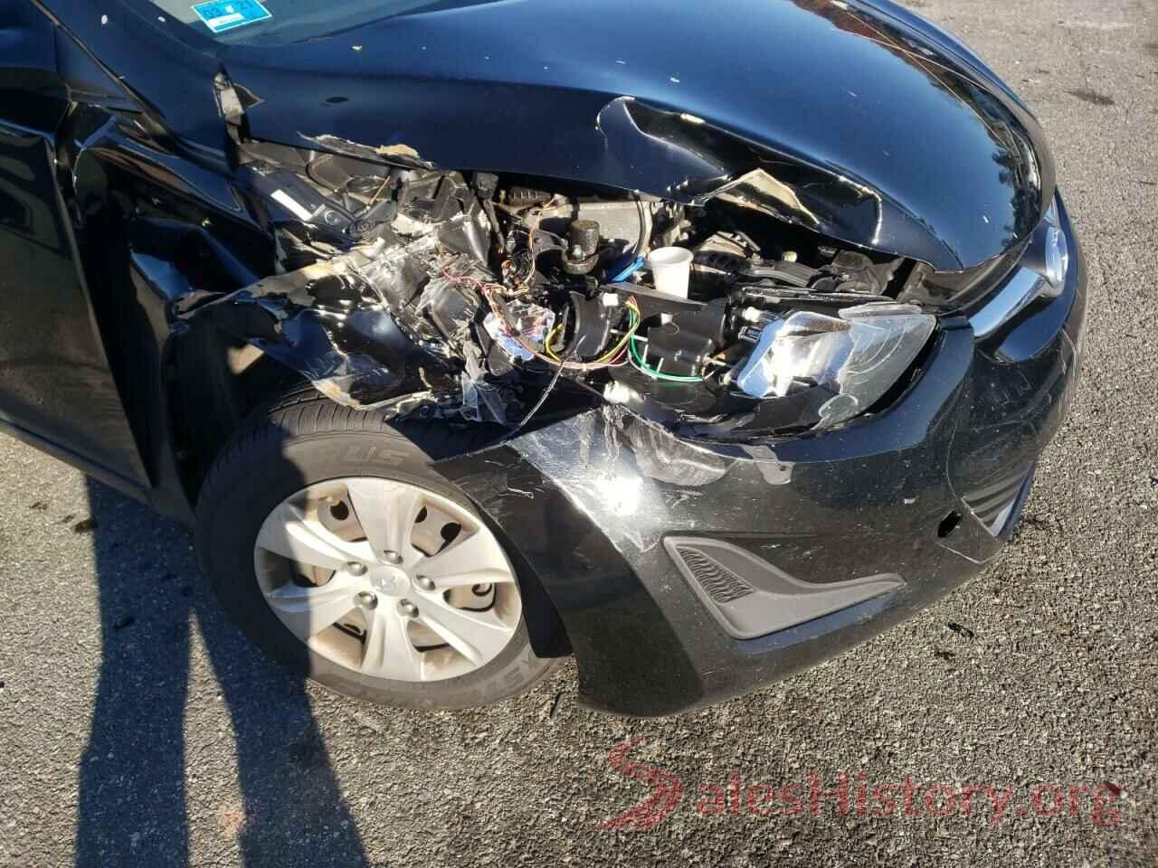 KMHDH4AE6GU628445 2016 HYUNDAI ELANTRA