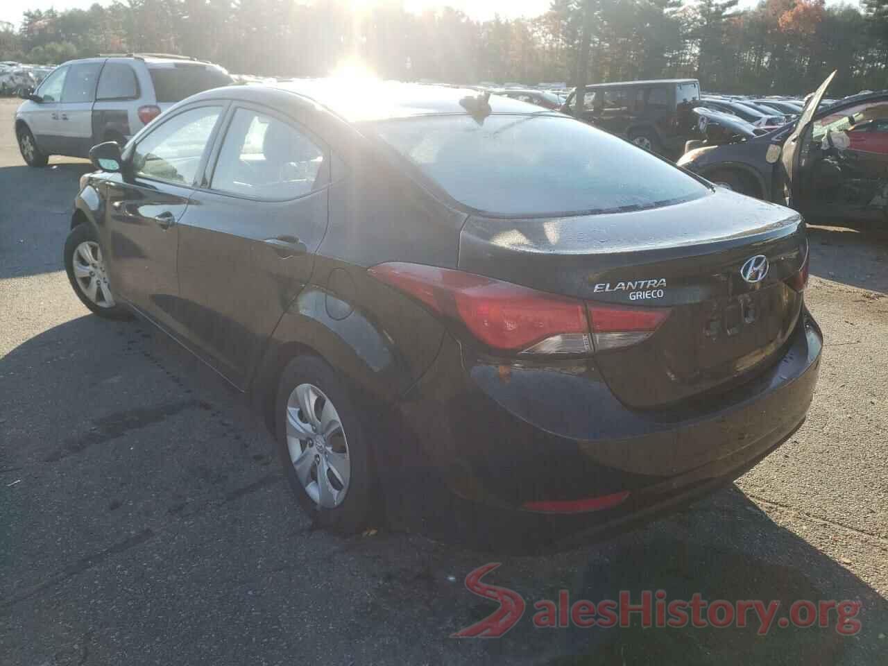 KMHDH4AE6GU628445 2016 HYUNDAI ELANTRA