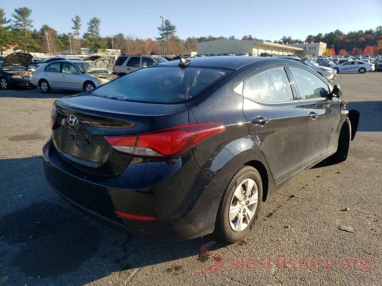 KMHDH4AE6GU628445 2016 HYUNDAI ELANTRA