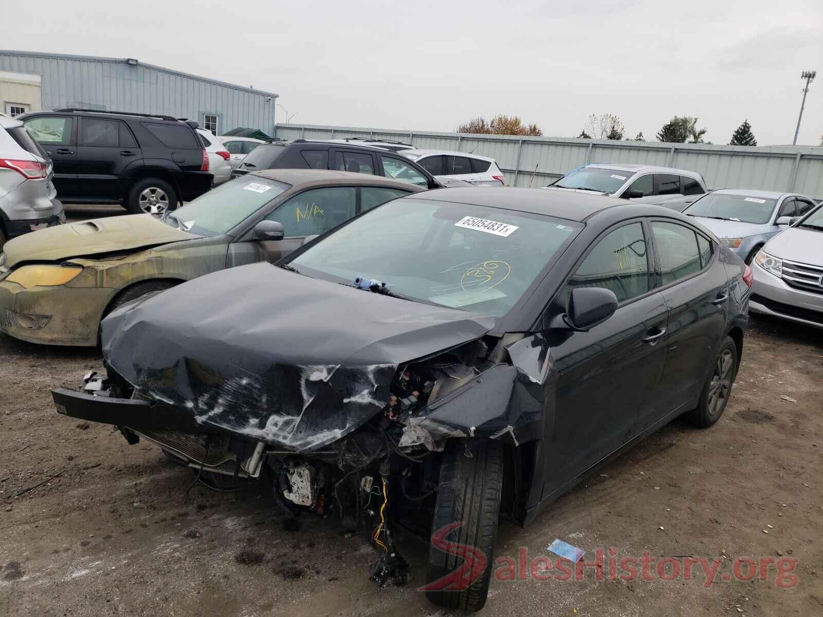 5NPD84LF7JH316520 2018 HYUNDAI ELANTRA