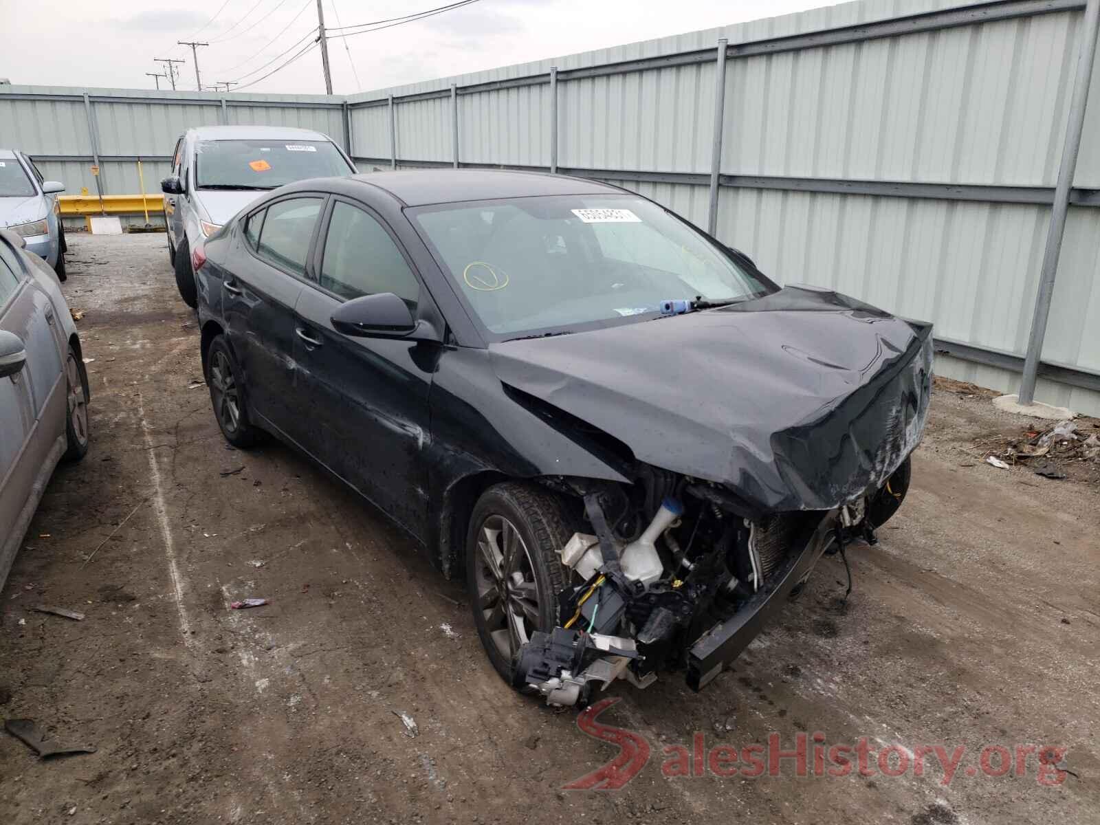 5NPD84LF7JH316520 2018 HYUNDAI ELANTRA