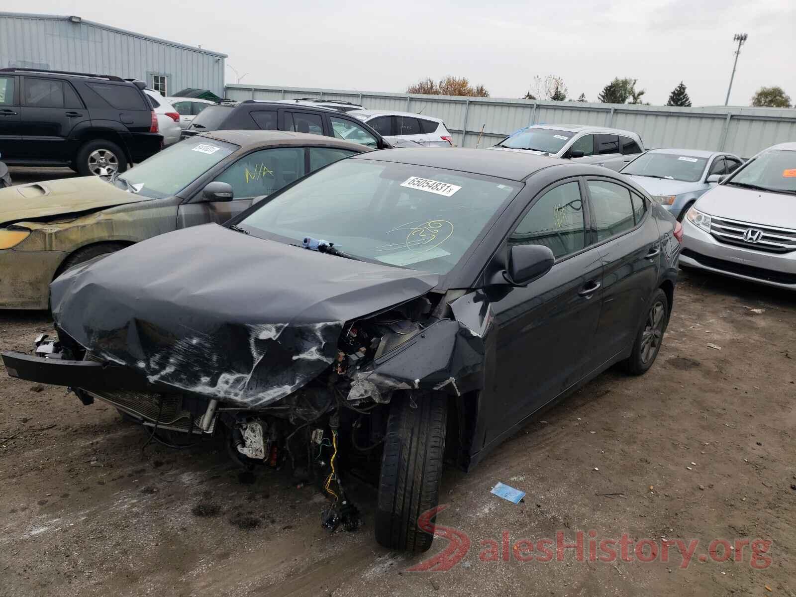 5NPD84LF7JH316520 2018 HYUNDAI ELANTRA