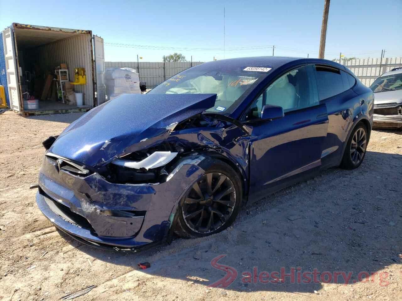 7SAXCBE56NF331408 2022 TESLA MODEL X