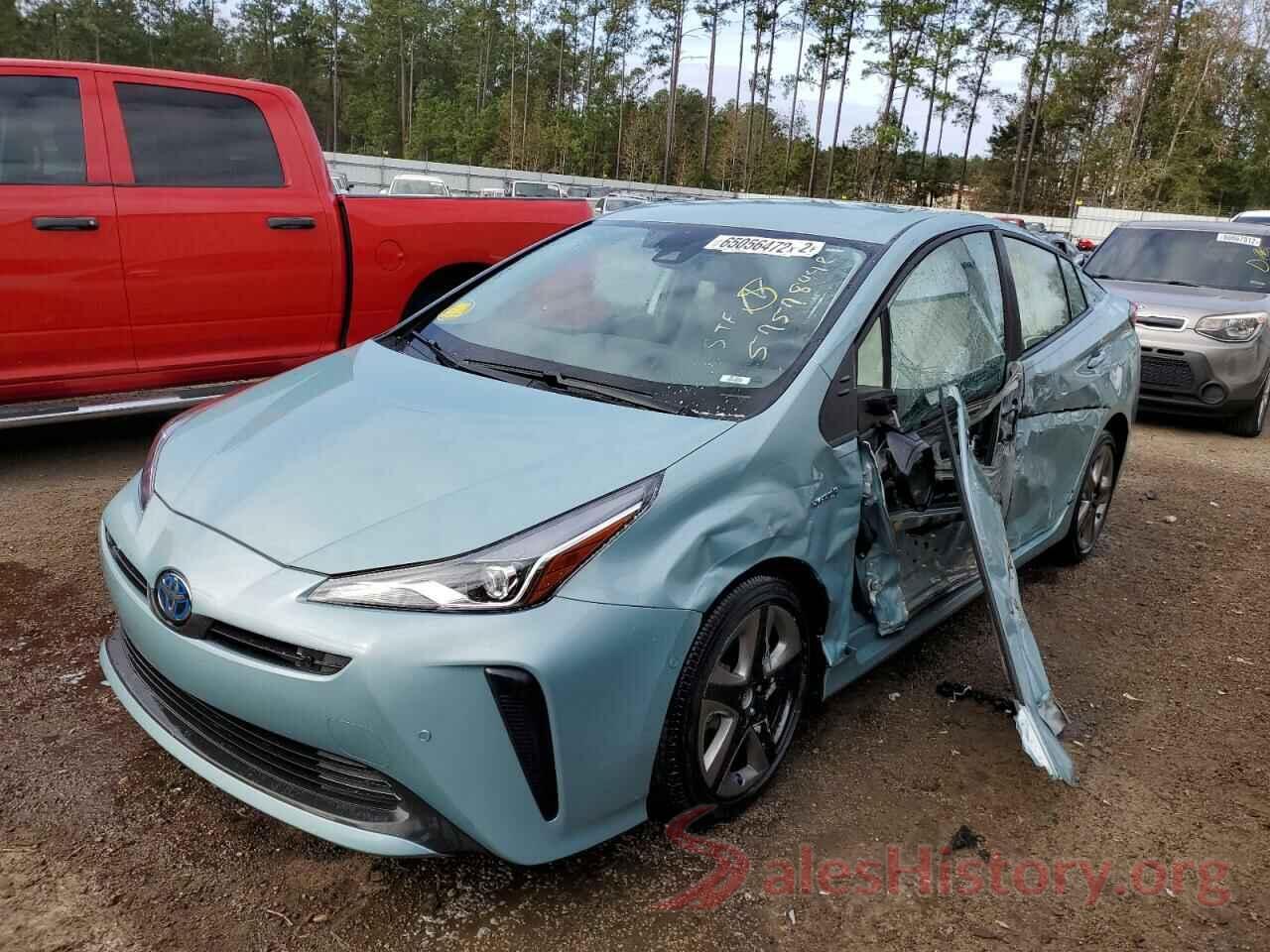 JTDKAMFU8M3148506 2021 TOYOTA PRIUS