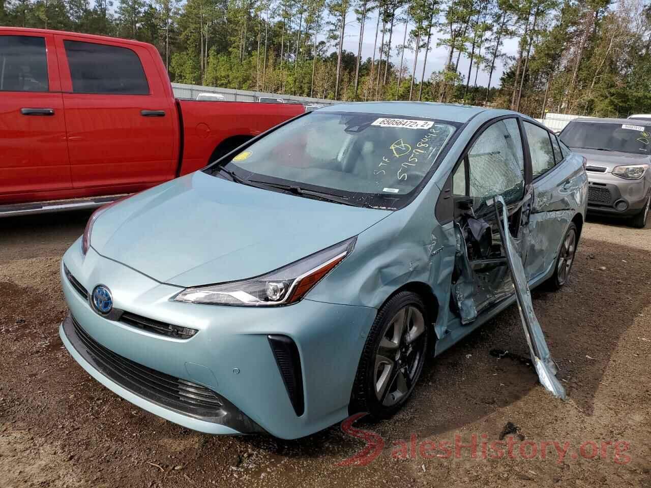 JTDKAMFU8M3148506 2021 TOYOTA PRIUS