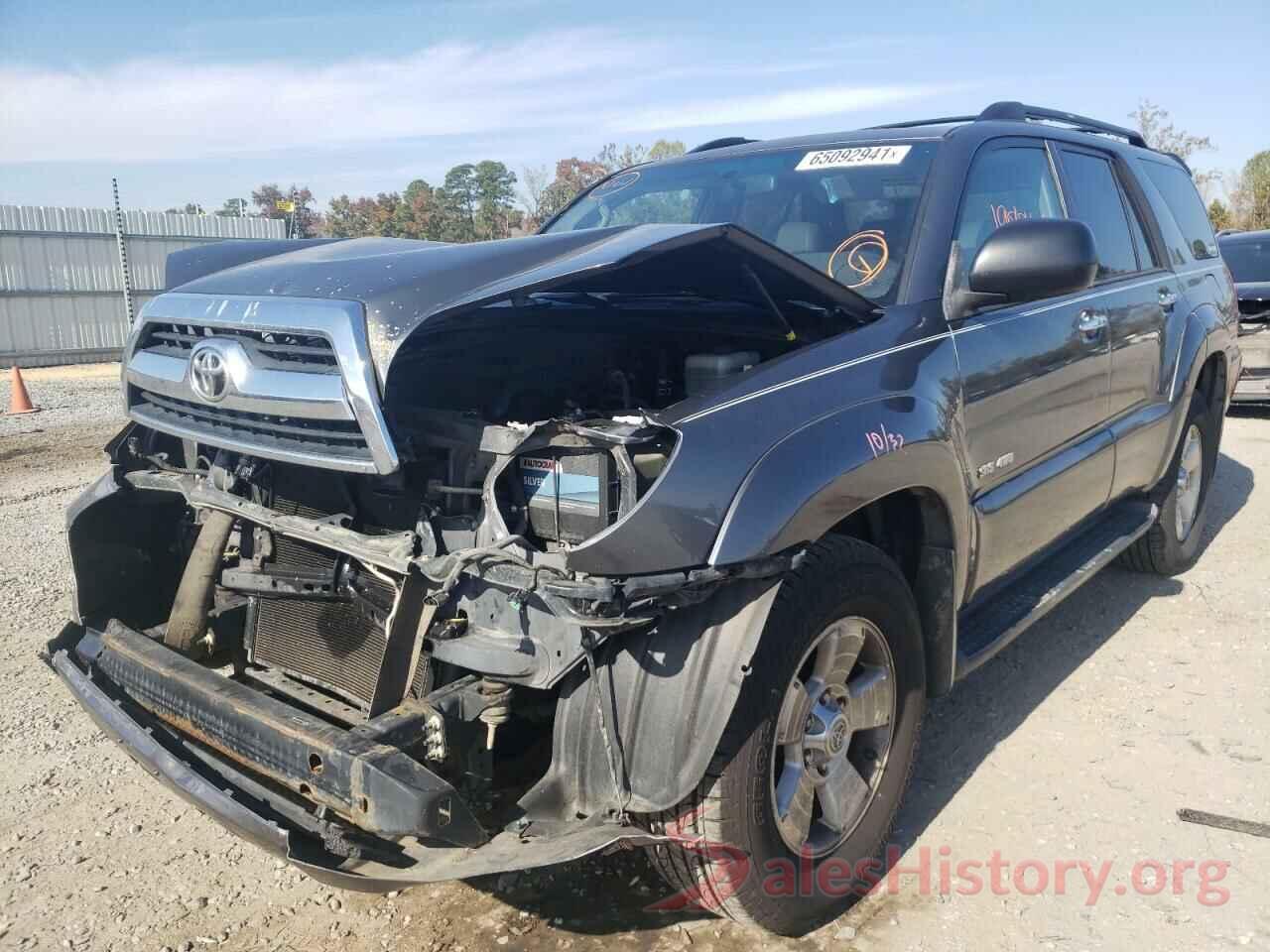 JTEBU14R170121220 2007 TOYOTA 4RUNNER