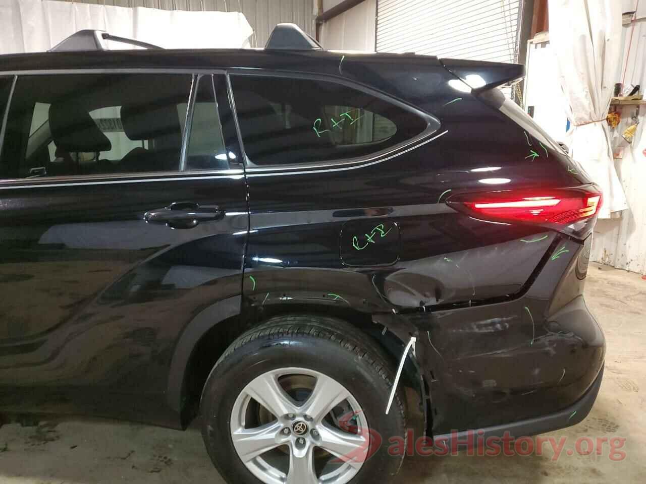 5TDBZRBH0MS142583 2021 TOYOTA HIGHLANDER