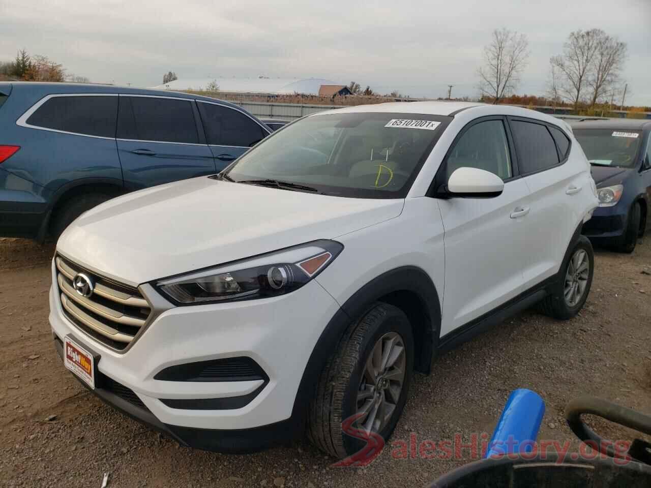 KM8J2CA45JU750016 2018 HYUNDAI TUCSON