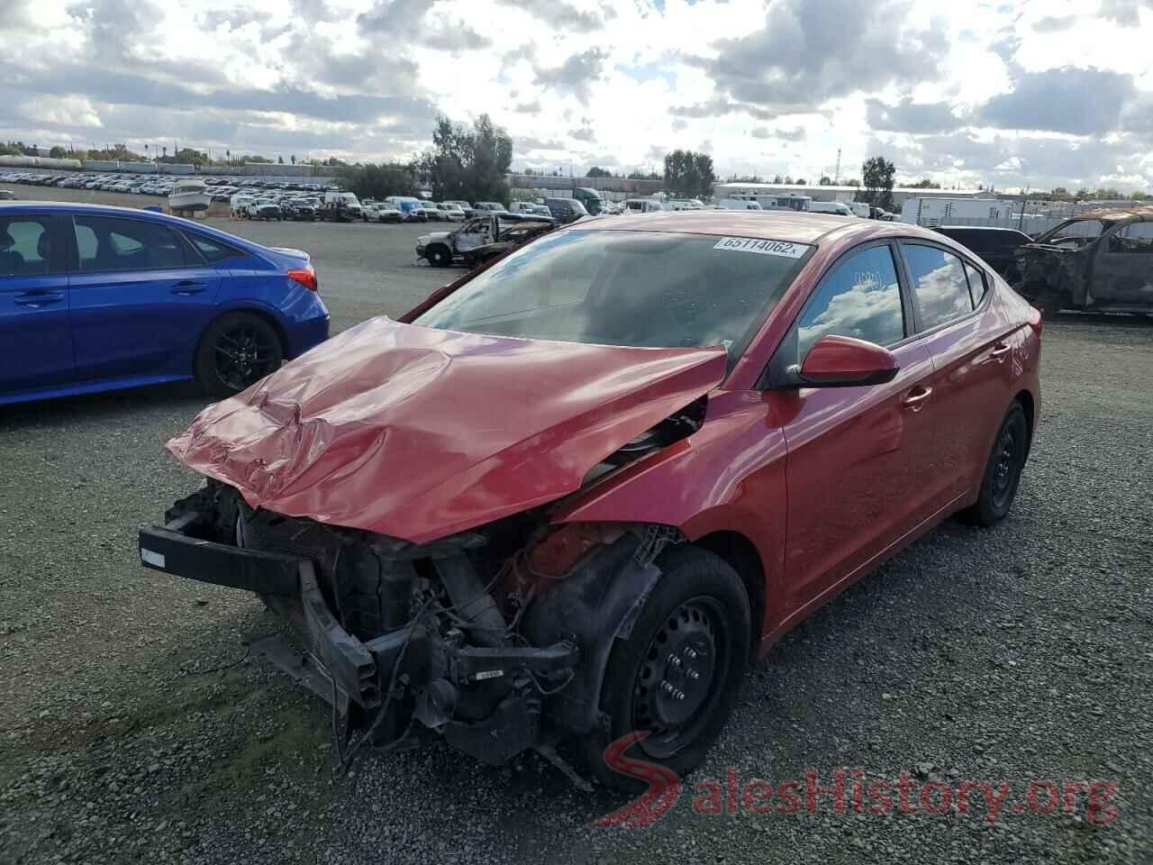 5NPD74LF5HH146011 2017 HYUNDAI ELANTRA