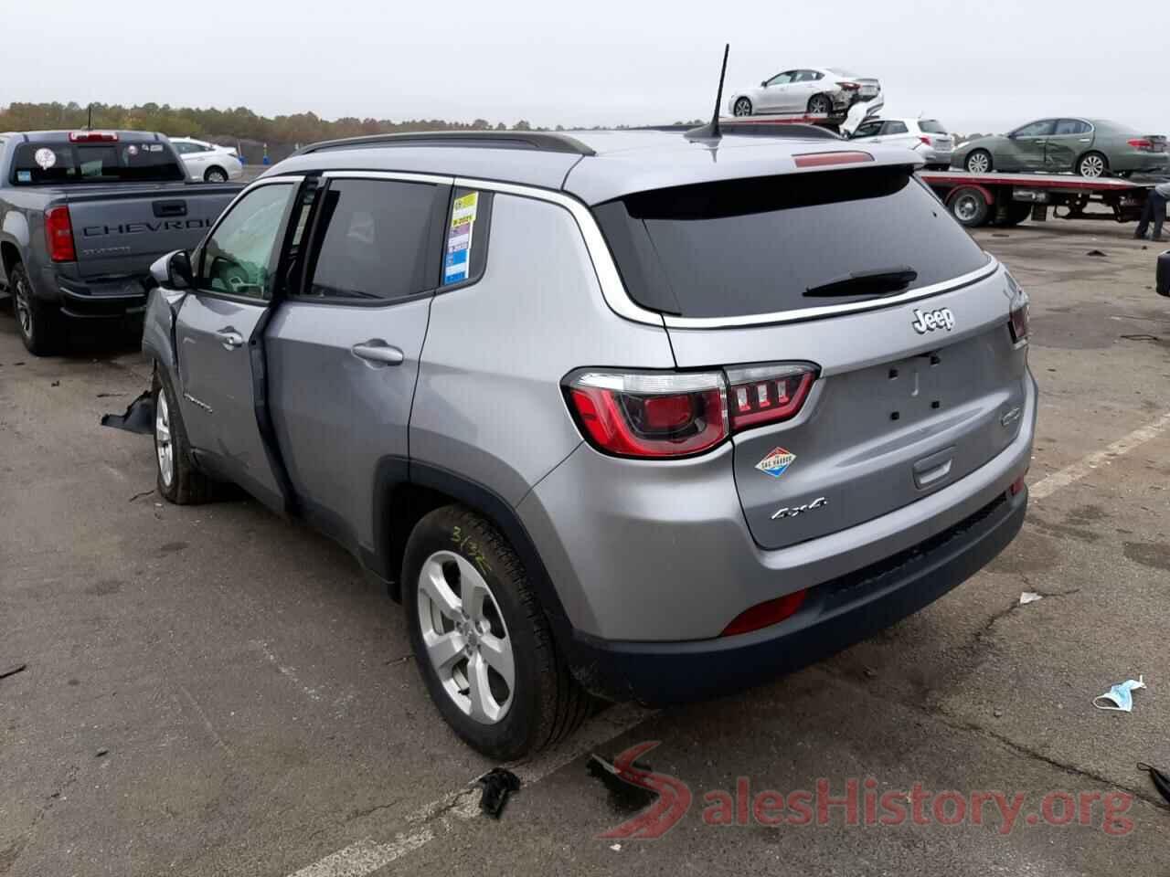 3C4NJDBB4KT593571 2019 JEEP COMPASS