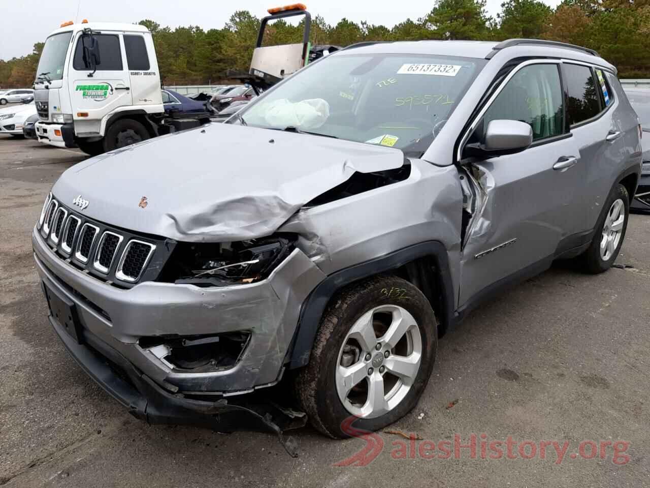 3C4NJDBB4KT593571 2019 JEEP COMPASS