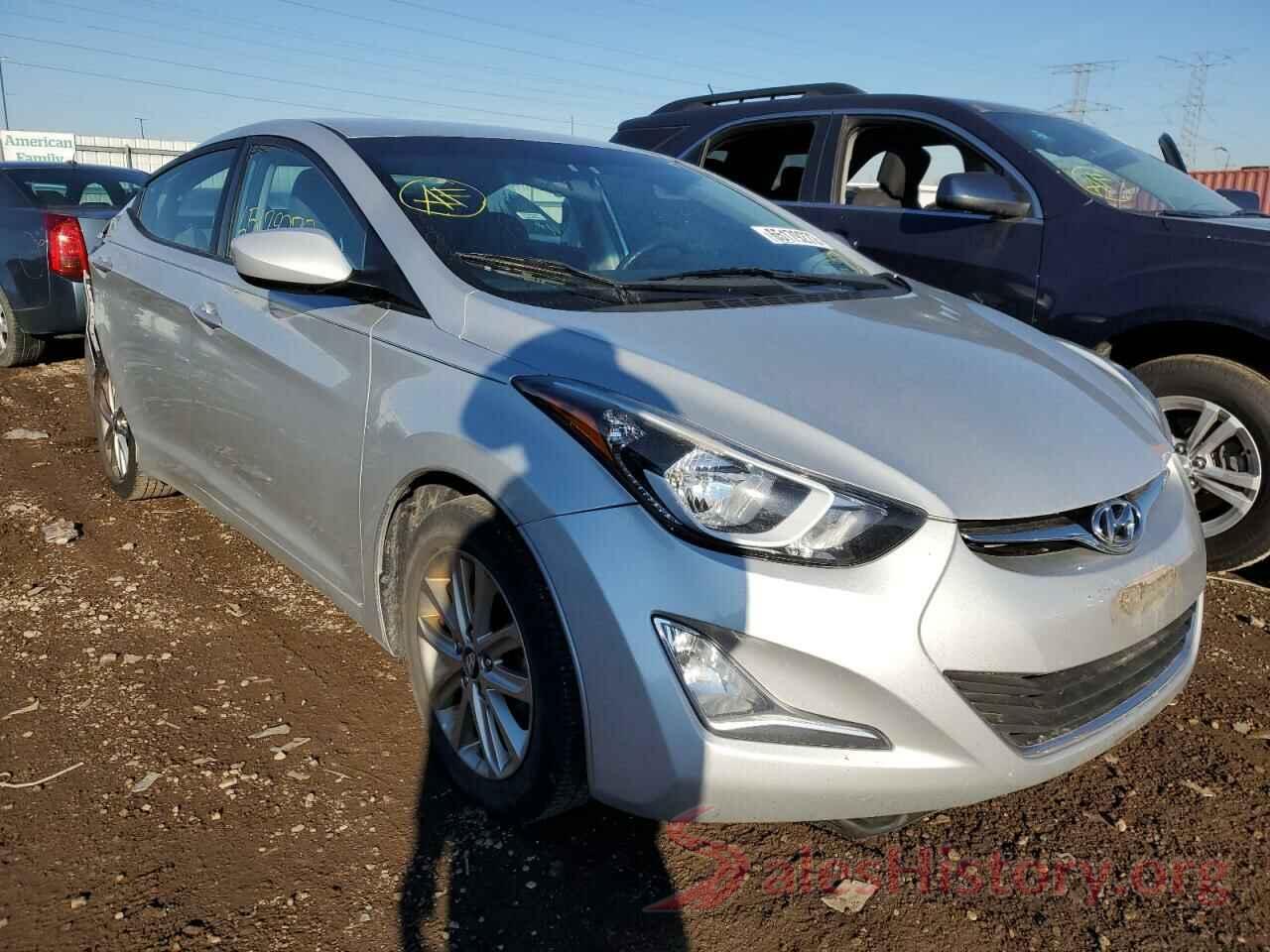 5NPDH4AE1FH552999 2015 HYUNDAI ELANTRA