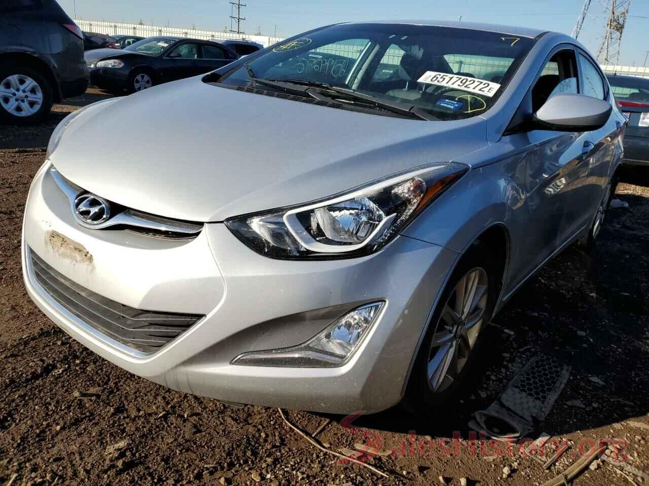 5NPDH4AE1FH552999 2015 HYUNDAI ELANTRA